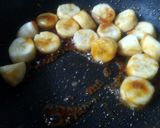 A picture of step 1 of Caramel banana & almonds milkshake.