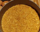 A picture of step 2 of Blackberry baked cheesecake.