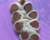 Foto langkah ke 10 dari resep Sausage-Ppang 소세지빵.