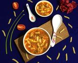 A picture of step 12 of Minestrone Soup.