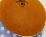 A picture of step 3 of Aisha's special cake.