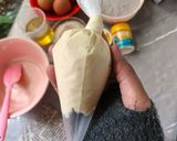 Foto langkah ke 1 dari resep Bolu Ketan Hitam Keju Lumer #628.