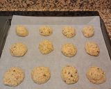 Foto del paso 3 de la receta Galletas de almendras con plátano y pepitas de chocolate