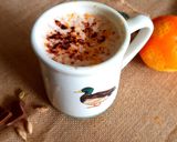 A picture of step 2 of Orange cardamom hot chocolate.