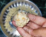 A picture of step 6 of Maggi peanut cracker in potato boat.