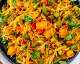 A picture of step 9 of Mixed veg masala vermicelli (namkeen sevai).
