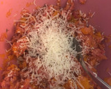Foto del paso 2 de la receta: Bombas de ternera, calabaza y queso con avena (en freidora de aire)