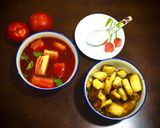 A picture of step 4 of Tomato soup.