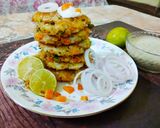A picture of step 8 of Healthy Daliya Patties in less oil.
