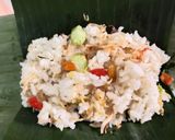 Foto langkah ke 5 dari resep Nasi Bakar Gurih.