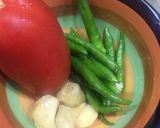 A picture of step 2 of Spicy achari alu.