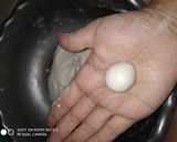 Foto langkah ke 3 dari resep Donat Ketan ala Korea.