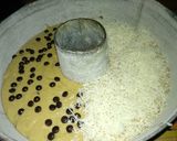 Foto langkah ke 4 dari resep Brudel TOP Cappuccino choco chips.