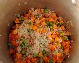 Foto del paso 2 de la receta: Hamburguesas con arroz Primavera