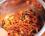 Foto langkah ke 5 dari resep Kimchi Lobak.