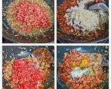 A picture of step 2 of Red rice pulav.