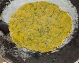 A picture of step 3 of Dill Leaves (Shepu) Millet Khakhra.