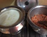 A picture of step 3 of Gajar ki kheer.