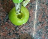 Foto del paso 1 de la receta: Manzana en microondas con whisky y azúcar