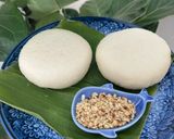 Hình bước làm 3 của món Cơm Nắm Muối Vừng (Bằng Máy Làm Mochi)