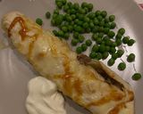 Фото кроку 4 до Энчиладос или ленивые блинчики с мясом.