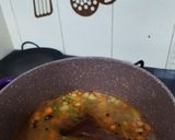A picture of step 5 of Healthy Pulao.