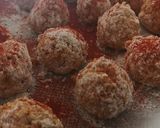 Foto del paso 3 de la receta Albóndigas de soja y melocotón