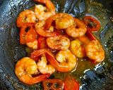 Foto langkah ke 5 dari resep Udang Saus Jeruk.