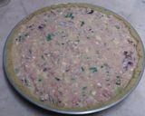 Foto del paso 5 de la receta: Tarta de JyQ y verdeo 🧀☘🍖 tipo "Quichè Lorraine" sin culpa 😁