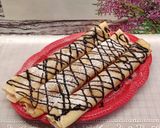 Almás 🍎- levendulás🪻, vaníliás mascarponés🍮 palacsinta 🥞 recept fázis 5 fotója