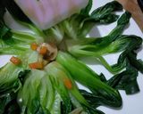 Foto langkah ke 4 dari resep Pakcoy Siram Jamur.