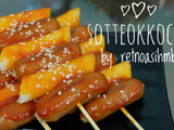 Sotteok (Sausage - tteok) kochi #Festivalresepasia #Korea