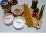 Foto langkah ke 1 dari resep Pasta Saus Bumbu Sate.