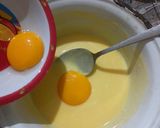 Foto langkah ke 2 dari resep 19. Japanese Cheddar Cheese Cake (2 Telur Oven Tangkring).