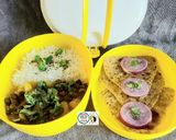 A picture of step 8 of Mini Lunch - Paratha, Chana Masala, Jeera Rice.