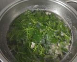 Hình bước làm 2 của món Canh rau má thịt bằm