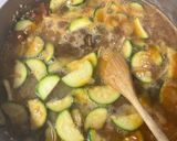 Une image de l'étape 2 de Risotto courgette chorizo citron.
