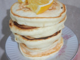 Hotcakes de naranja