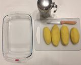 Foto del passaggio 1 della ricetta Patate hasselback a modo mio