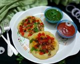 सूजी वेज उत्तपम (suji veg uttapam recipe in Hindi) रेसिपी चरण 8 फोटो