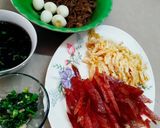Hình bước làm 2 của món Xôi mặn đơn giản