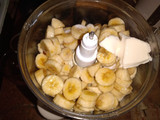 Helado de banana casero cremoso