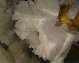 A picture of step 2 of Mango shake.