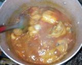 A picture of step 1 of Okro Soup with Turkey and Sea Foods.
