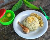 Foto langkah ke 3 dari resep Nasi Goreng Bumbu Cabe Ijo.
