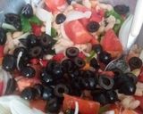 Foto del paso 8 de la receta: 🥗 Ensalada de alubias blancas y pollo 🐔 al ras el hanout 🇲🇦