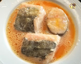 Foto del paso 4 de la receta: Merluza Rebozada con alubias al ajillo