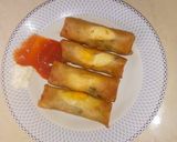 Foto langkah ke 5 dari resep Lumpia isi sayur crispy diluar basah didalam.