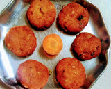 கேரட் பொட்டுக்கடலை வடை (Carrot and RoastedGram Wadaa) (Carrot po ரெசிபி ஸ்டேப் 7 புகைப்படம்