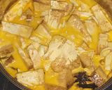 Foto langkah ke 6 dari resep Gulai Nangka Tahu Telur.